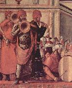 Vittore Carpaccio Taufe der Unglaubigen durch Hl. Georg Spain oil painting artist